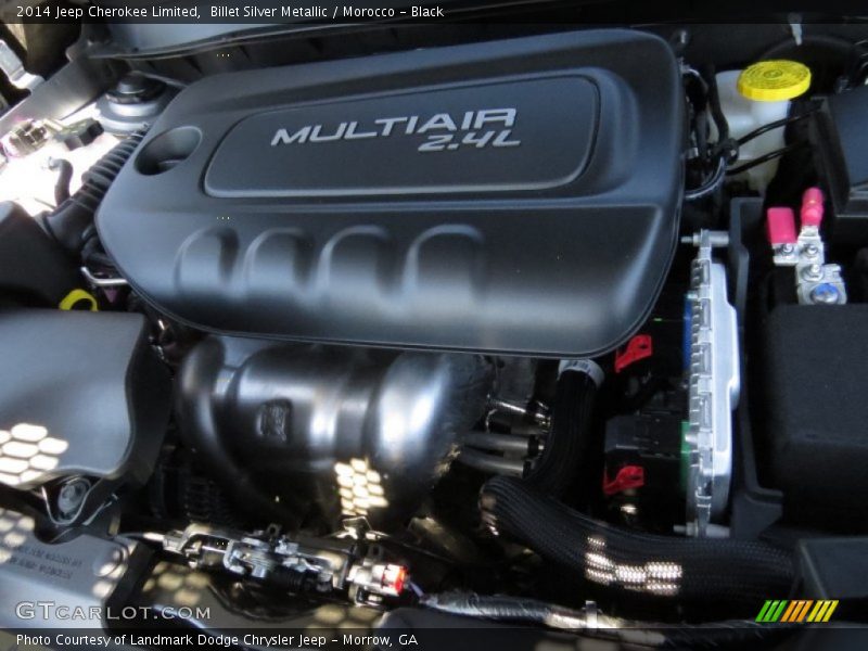 Billet Silver Metallic / Morocco - Black 2014 Jeep Cherokee Limited