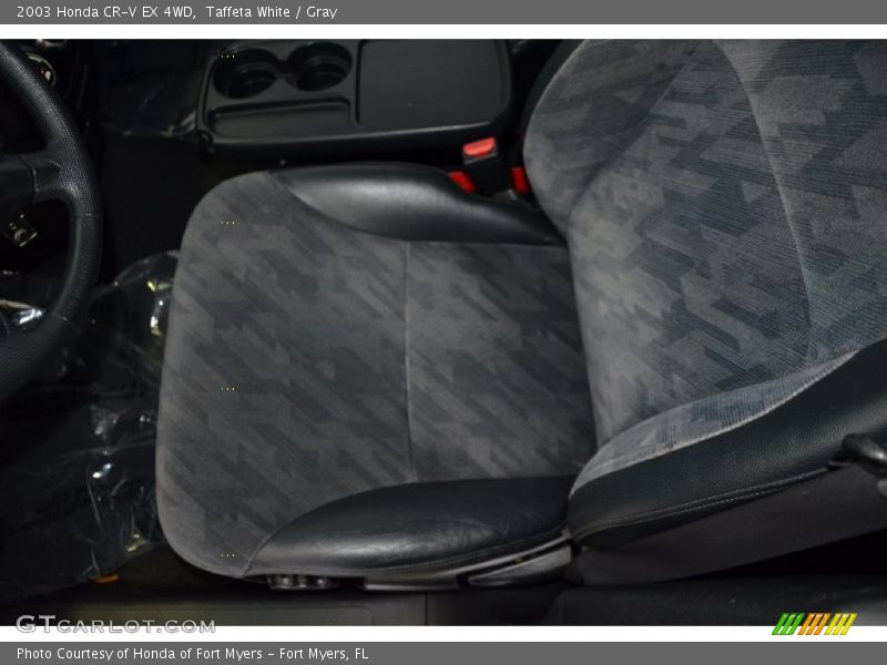 Taffeta White / Gray 2003 Honda CR-V EX 4WD