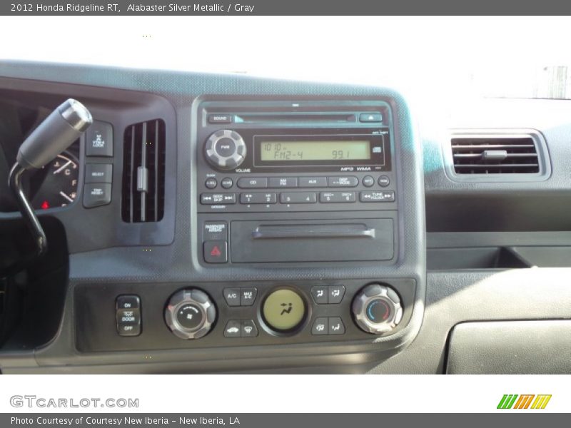 Alabaster Silver Metallic / Gray 2012 Honda Ridgeline RT