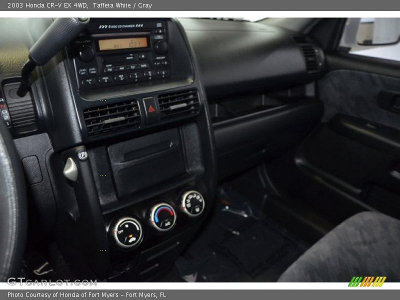 Taffeta White / Gray 2003 Honda CR-V EX 4WD