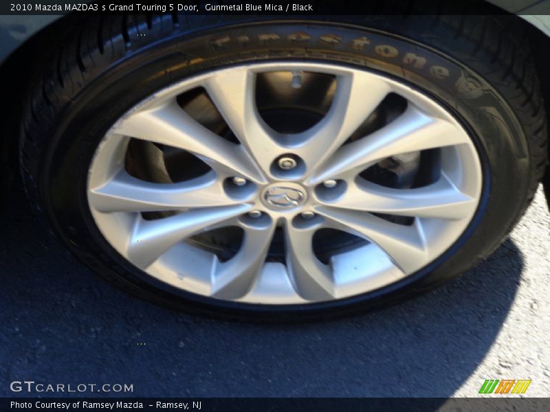 Gunmetal Blue Mica / Black 2010 Mazda MAZDA3 s Grand Touring 5 Door