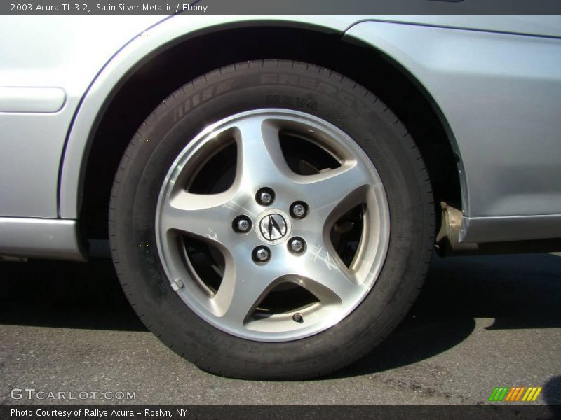 Satin Silver Metallic / Ebony 2003 Acura TL 3.2