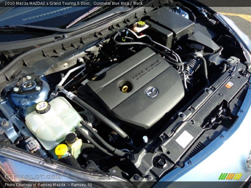 Gunmetal Blue Mica / Black 2010 Mazda MAZDA3 s Grand Touring 5 Door