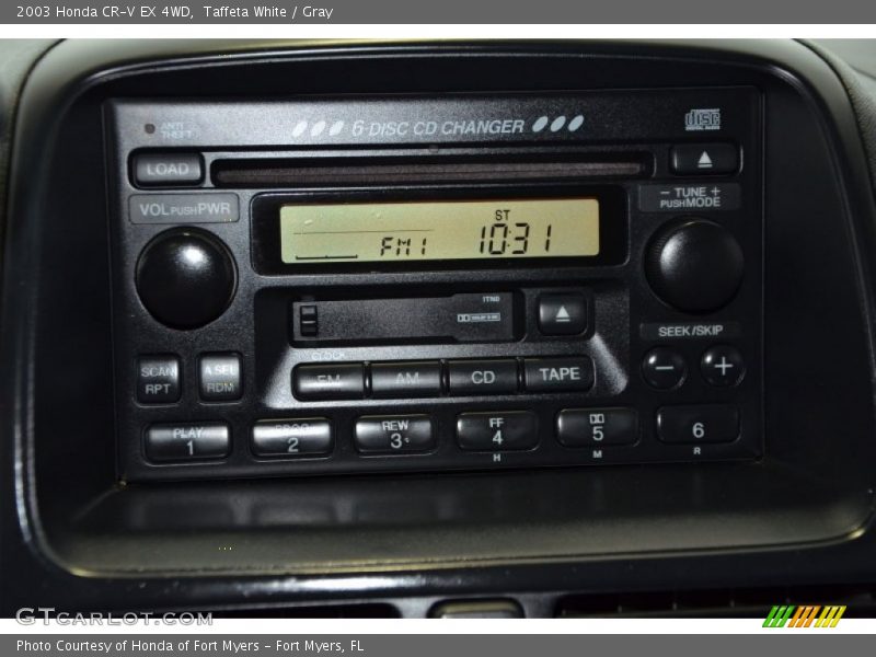 Taffeta White / Gray 2003 Honda CR-V EX 4WD