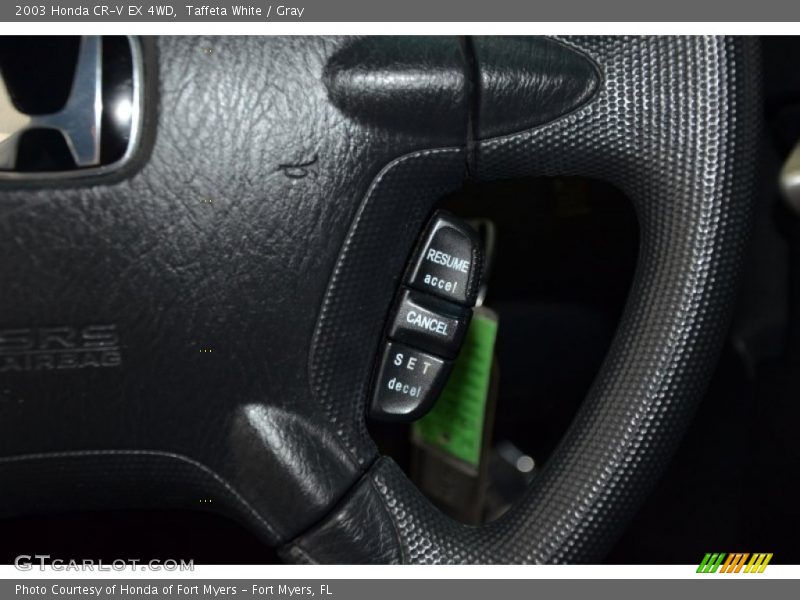Taffeta White / Gray 2003 Honda CR-V EX 4WD