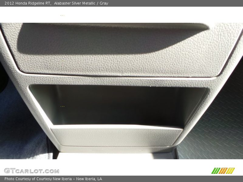 Alabaster Silver Metallic / Gray 2012 Honda Ridgeline RT