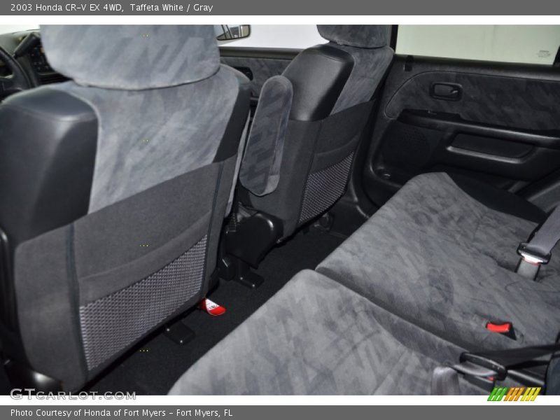 Taffeta White / Gray 2003 Honda CR-V EX 4WD
