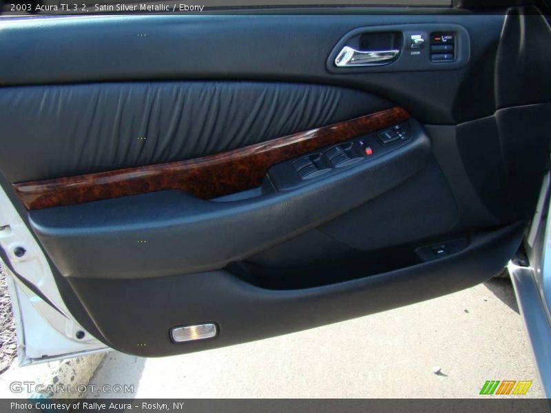 Satin Silver Metallic / Ebony 2003 Acura TL 3.2