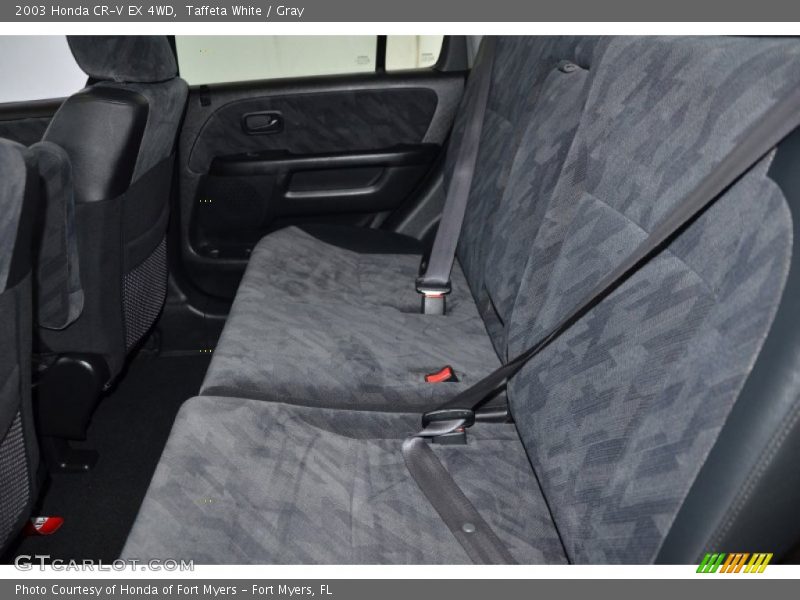 Taffeta White / Gray 2003 Honda CR-V EX 4WD