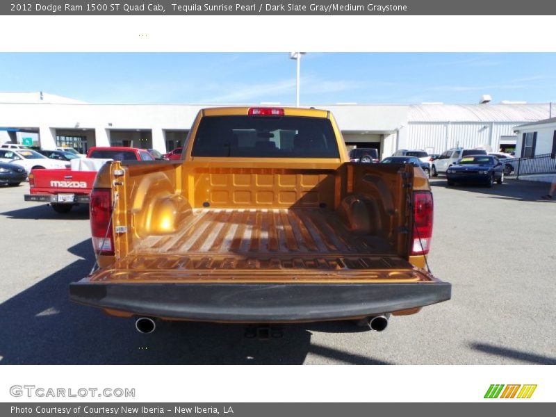 Tequila Sunrise Pearl / Dark Slate Gray/Medium Graystone 2012 Dodge Ram 1500 ST Quad Cab