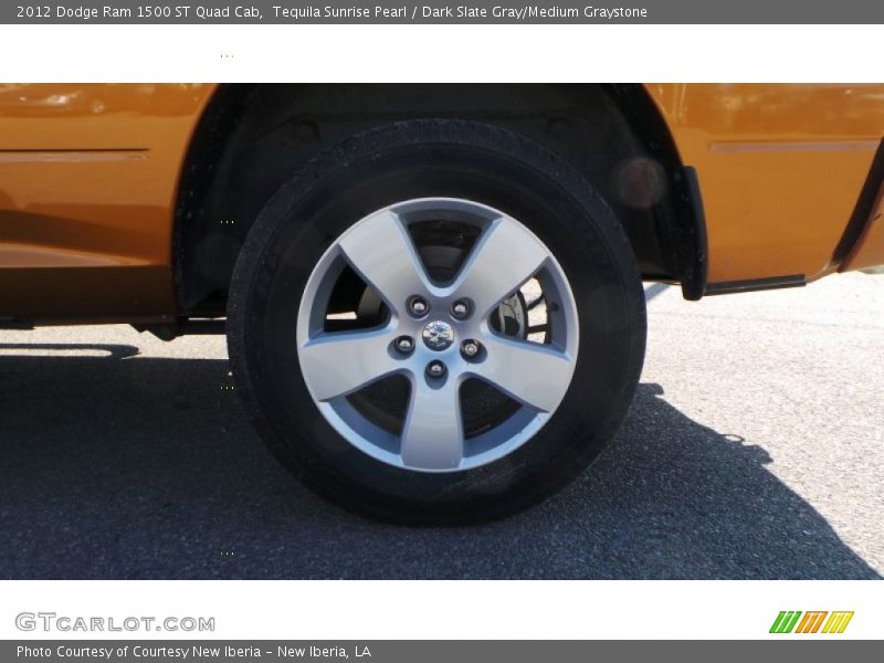 Tequila Sunrise Pearl / Dark Slate Gray/Medium Graystone 2012 Dodge Ram 1500 ST Quad Cab