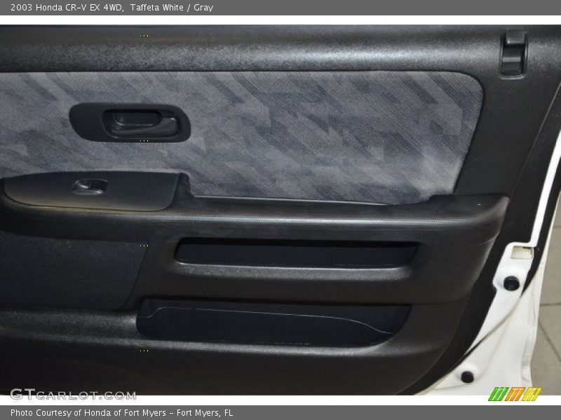 Taffeta White / Gray 2003 Honda CR-V EX 4WD