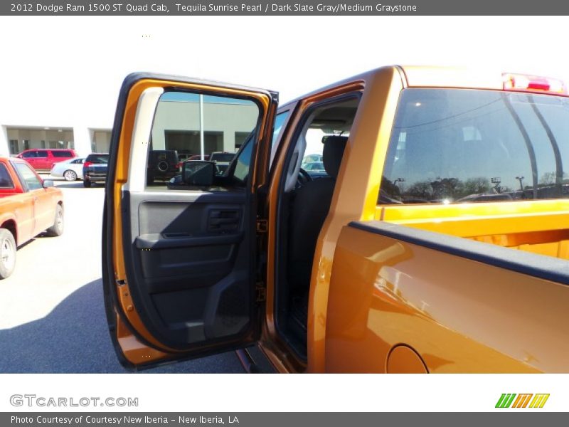 Tequila Sunrise Pearl / Dark Slate Gray/Medium Graystone 2012 Dodge Ram 1500 ST Quad Cab