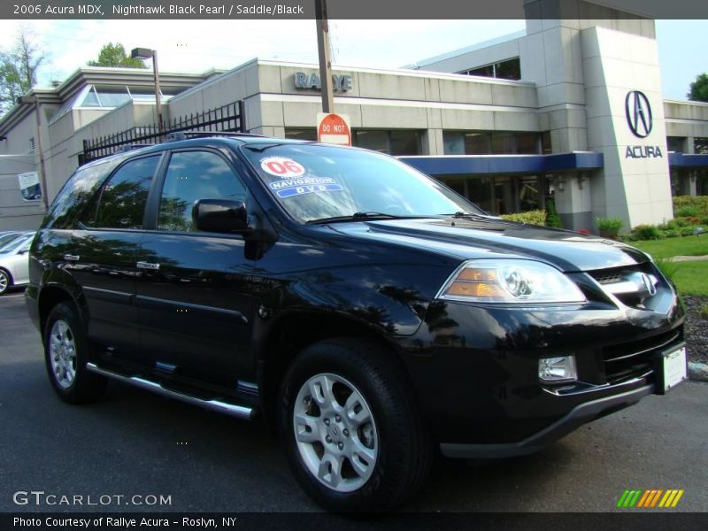 Nighthawk Black Pearl / Saddle/Black 2006 Acura MDX