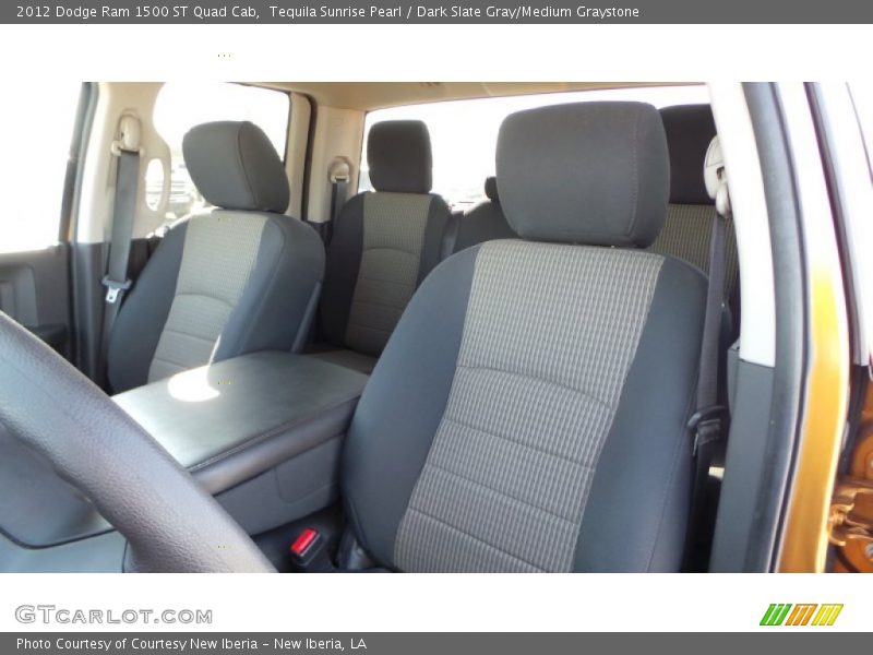 Tequila Sunrise Pearl / Dark Slate Gray/Medium Graystone 2012 Dodge Ram 1500 ST Quad Cab