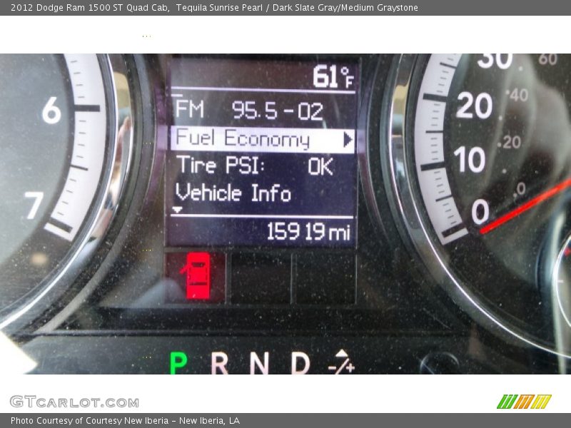 Tequila Sunrise Pearl / Dark Slate Gray/Medium Graystone 2012 Dodge Ram 1500 ST Quad Cab