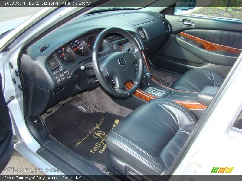 Satin Silver Metallic / Ebony 2003 Acura TL 3.2