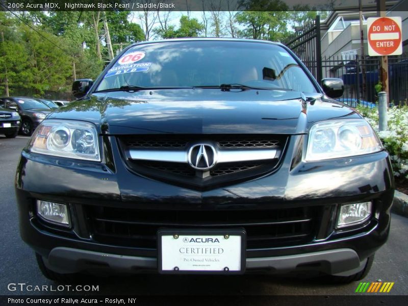 Nighthawk Black Pearl / Saddle/Black 2006 Acura MDX