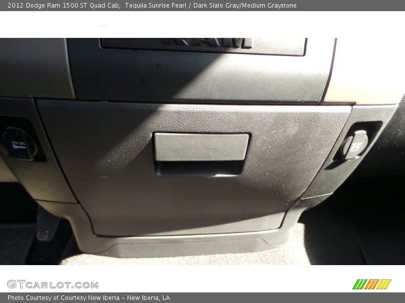 Tequila Sunrise Pearl / Dark Slate Gray/Medium Graystone 2012 Dodge Ram 1500 ST Quad Cab