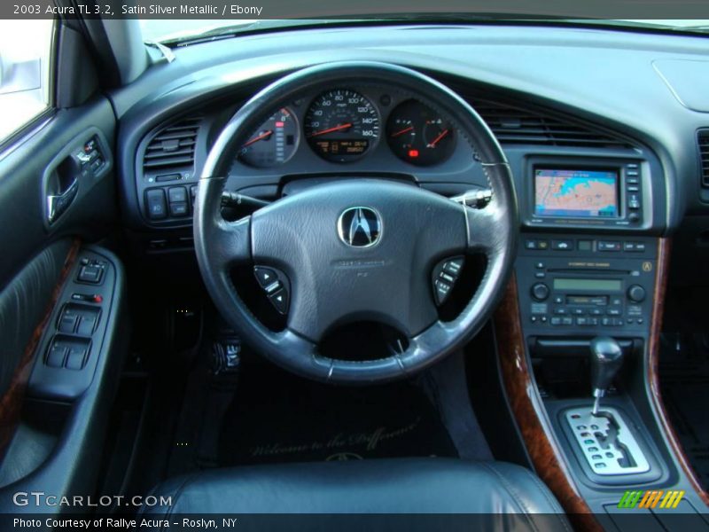 Satin Silver Metallic / Ebony 2003 Acura TL 3.2