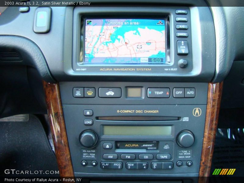 Satin Silver Metallic / Ebony 2003 Acura TL 3.2