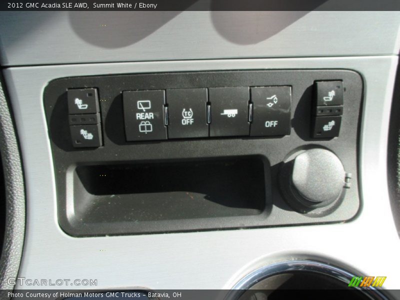 Summit White / Ebony 2012 GMC Acadia SLE AWD