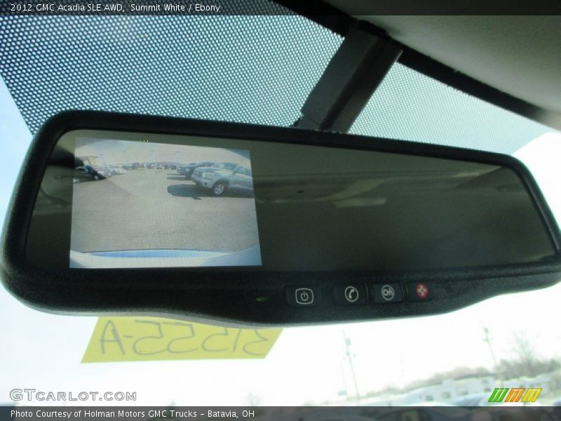 Summit White / Ebony 2012 GMC Acadia SLE AWD