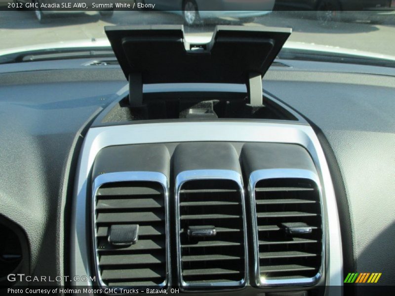 Summit White / Ebony 2012 GMC Acadia SLE AWD