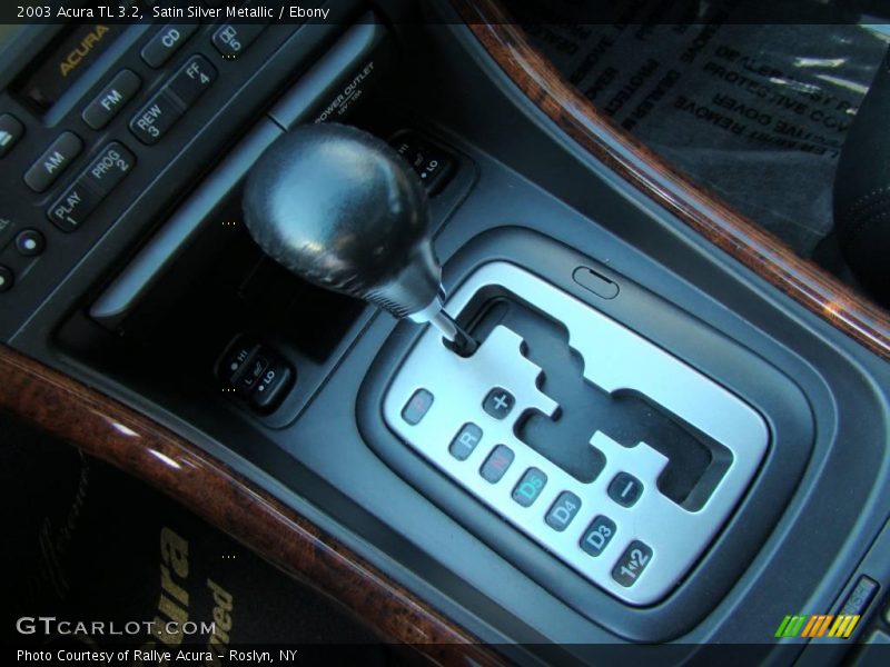 Satin Silver Metallic / Ebony 2003 Acura TL 3.2