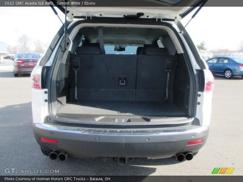 Summit White / Ebony 2012 GMC Acadia SLE AWD