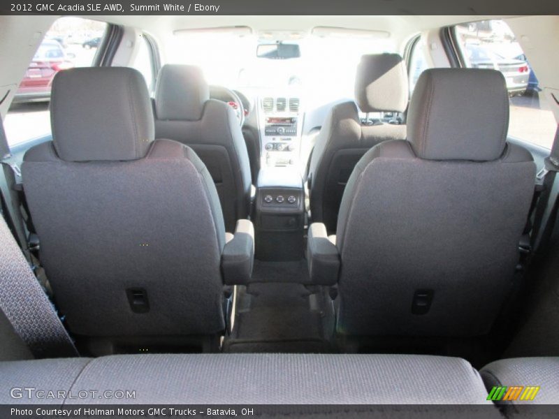 Summit White / Ebony 2012 GMC Acadia SLE AWD