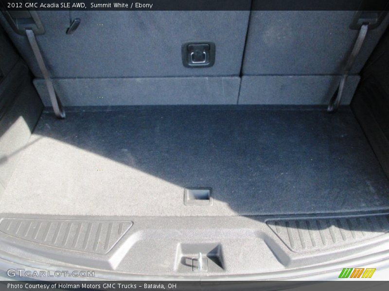 Summit White / Ebony 2012 GMC Acadia SLE AWD