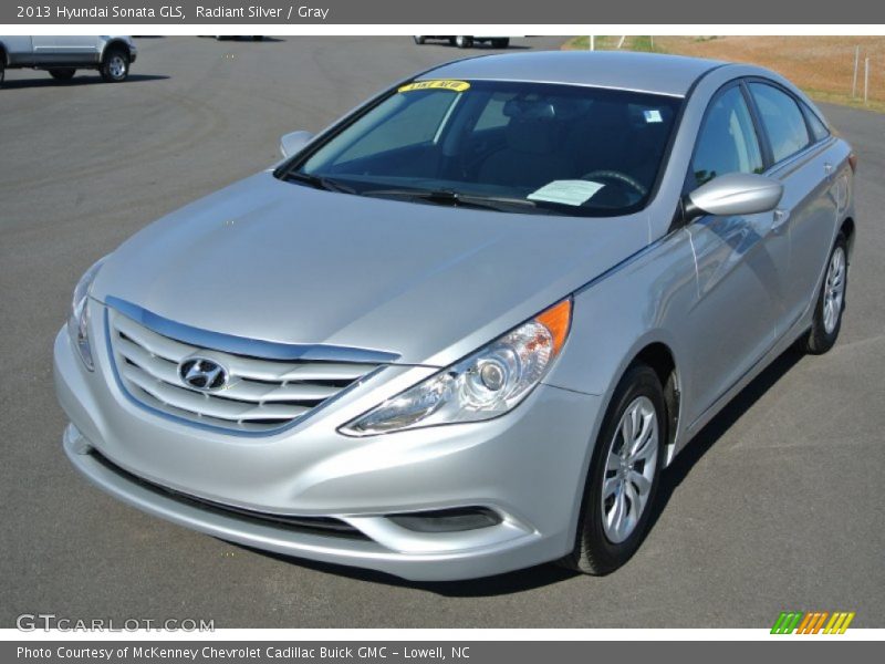 Radiant Silver / Gray 2013 Hyundai Sonata GLS