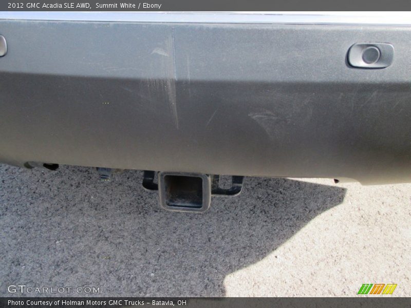 Summit White / Ebony 2012 GMC Acadia SLE AWD