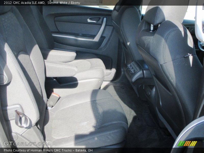 Summit White / Ebony 2012 GMC Acadia SLE AWD