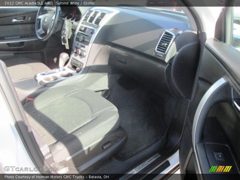 Summit White / Ebony 2012 GMC Acadia SLE AWD