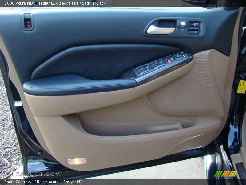 Nighthawk Black Pearl / Saddle/Black 2006 Acura MDX