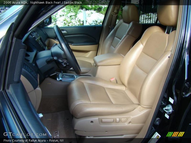 Nighthawk Black Pearl / Saddle/Black 2006 Acura MDX