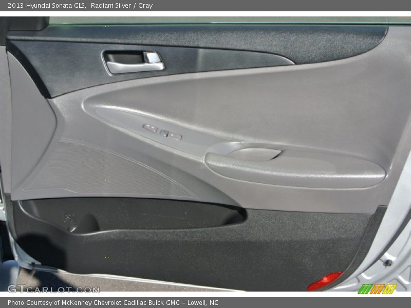 Radiant Silver / Gray 2013 Hyundai Sonata GLS