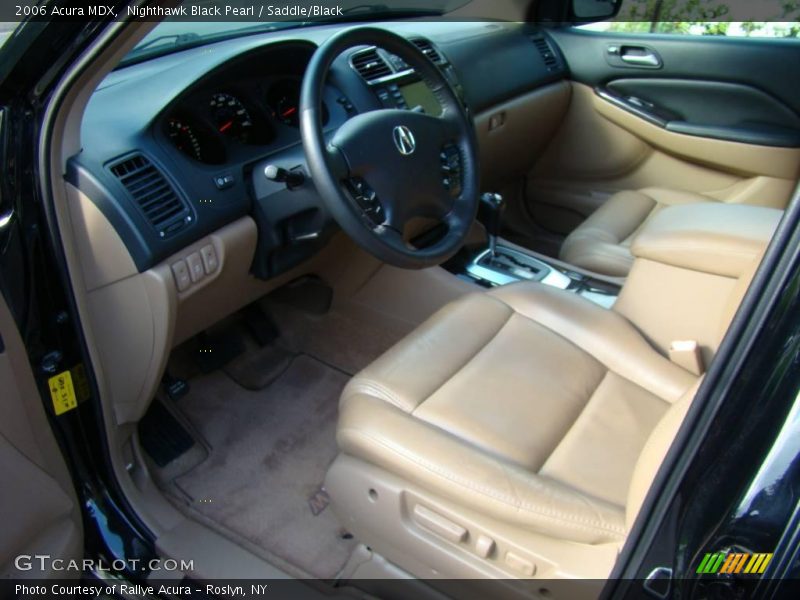 Nighthawk Black Pearl / Saddle/Black 2006 Acura MDX