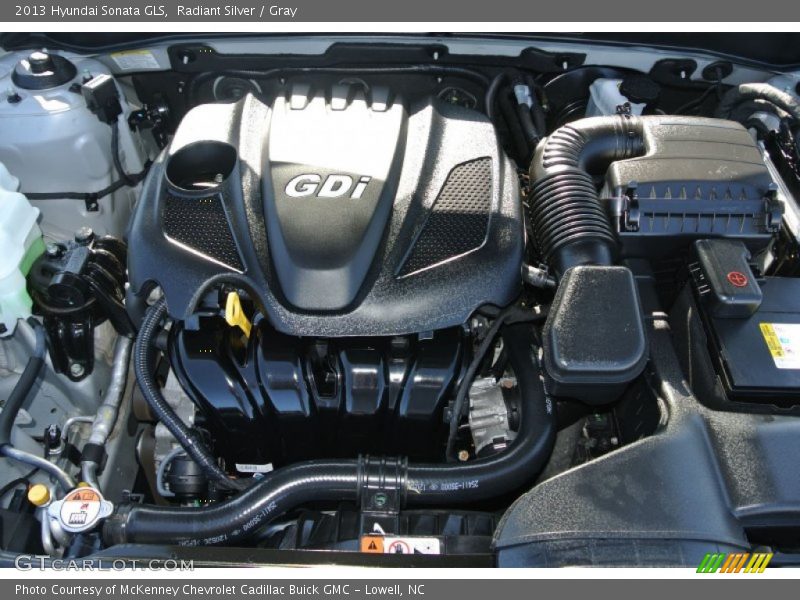 Radiant Silver / Gray 2013 Hyundai Sonata GLS