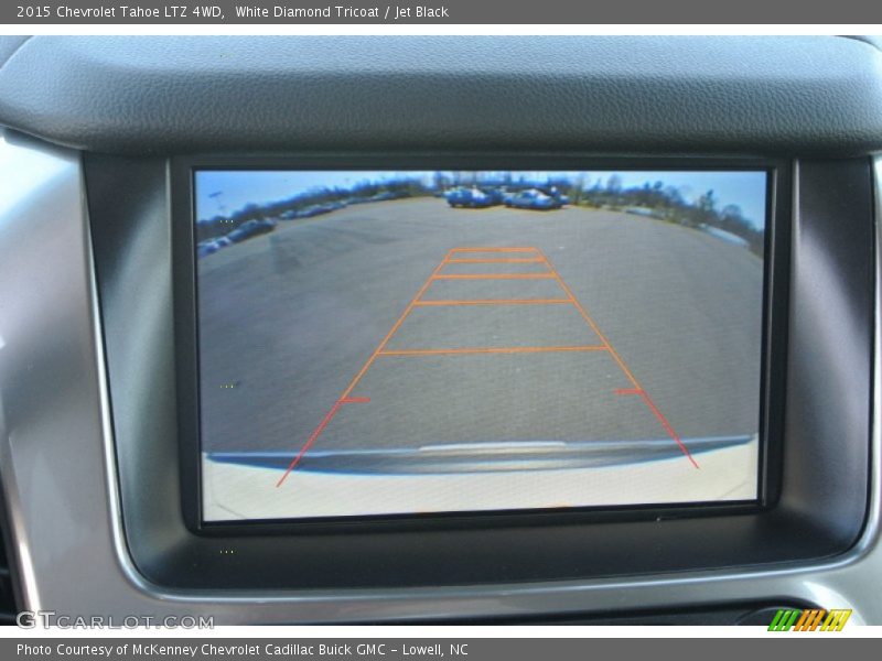 White Diamond Tricoat / Jet Black 2015 Chevrolet Tahoe LTZ 4WD