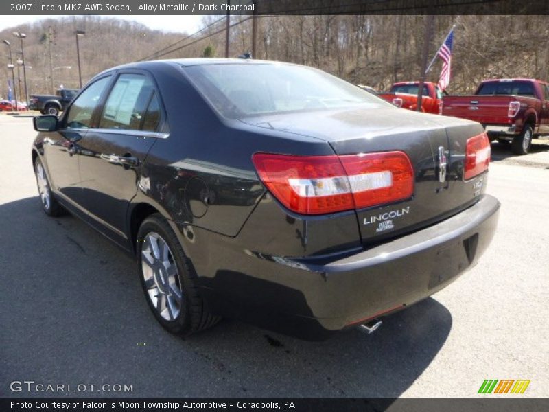 Alloy Metallic / Dark Charcoal 2007 Lincoln MKZ AWD Sedan