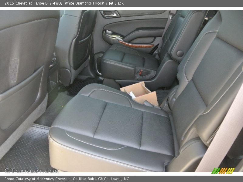 White Diamond Tricoat / Jet Black 2015 Chevrolet Tahoe LTZ 4WD