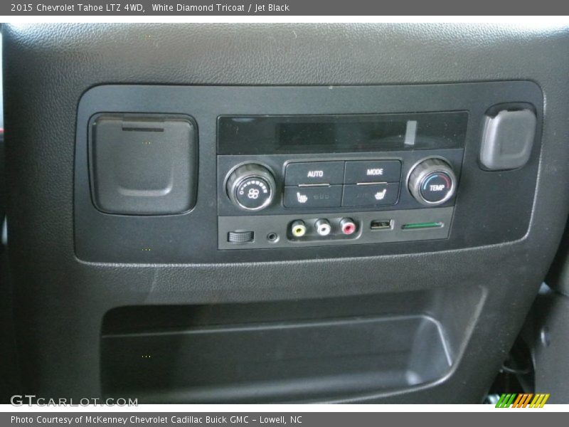 White Diamond Tricoat / Jet Black 2015 Chevrolet Tahoe LTZ 4WD