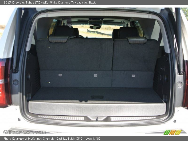 White Diamond Tricoat / Jet Black 2015 Chevrolet Tahoe LTZ 4WD