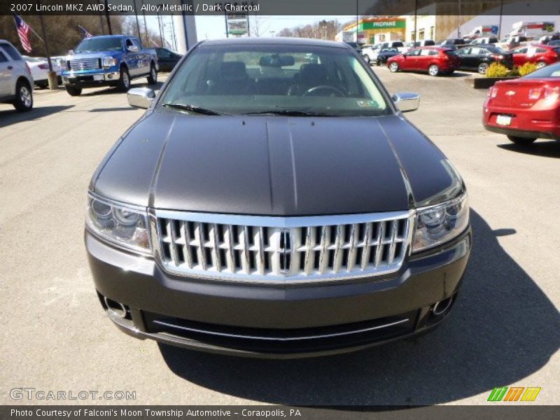 Alloy Metallic / Dark Charcoal 2007 Lincoln MKZ AWD Sedan