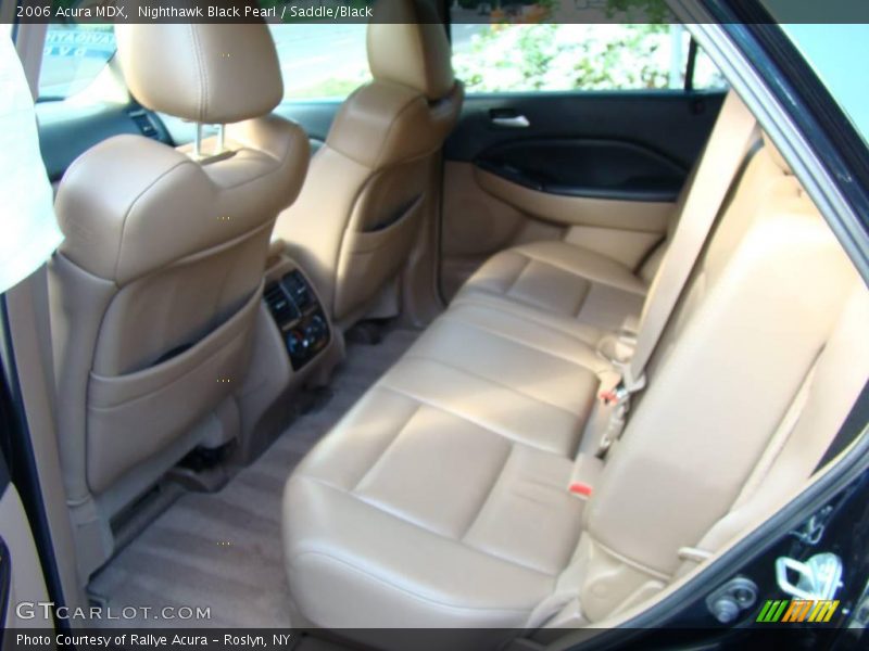 Nighthawk Black Pearl / Saddle/Black 2006 Acura MDX