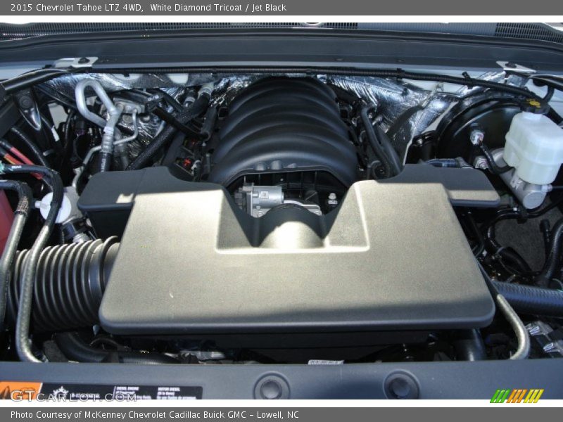 White Diamond Tricoat / Jet Black 2015 Chevrolet Tahoe LTZ 4WD