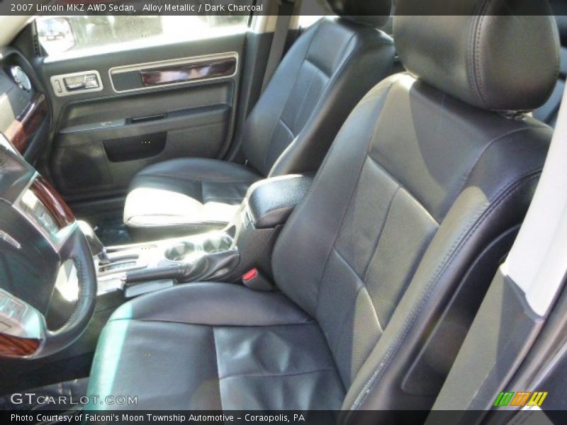 Alloy Metallic / Dark Charcoal 2007 Lincoln MKZ AWD Sedan